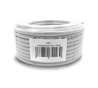 10 M Cable coaxial 135 db 5-apantallado premiumx de Antena coaxial Satkabel Acero Cobre Alta definición 4 K 3D CCS Cable Coaxial
