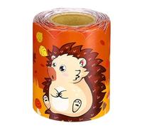 10 m de borde de boletín de hojas de calabaza para el día de Acción de Gracias, fronteras de otoño, decoración de tablero, fronteras de hoja de calabaza, calcomanía decorativa de otoño