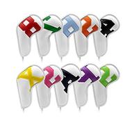 10 mantas para Palos de Golf | Caso para Las cabezas de los buggins de Golf con etiquetas, mantas de Hierro de 10 Paquetes, cabeza de Hierro cubierto de