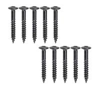 10 marcos de acero inoxidable para pastilla de guitarra eléctrica, tornillos fijos fáciles de instalar