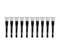 10 Máscaras Faciales De Silicona, Herramienta De Cepillo Aplicador De Crema, Herramienta Aplicadora De Máscara Con Cuchara De Doble Cara Para Spa En Casa, Máscara De Arcilla Para Dormir, Loción Corpor