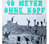 10 Meter ohne Kopf-Störtebeker Hafenstrasse Live-Sampler - Vernon Walters, Kina, Erosion, EA80, Snuff.. (1991) / Vinyl record [Vinyl-LP]
