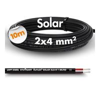 10 metros de cable solar Lapp ÖLFLEX SOLAR XLS-R T 2X4 mm² BK/RD cable solar doble, 10m 2x4mm²