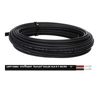10 metros de cable solar Lapp ÖLFLEX SOLAR XLS-R T 2X6 mm² BK/RD cable solar doble