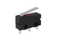 10 microinterruptores de 3 pines NO/NC, miniinterruptor de límite, 5 A, 250 V CA, KW11-3Z, palanca de arco de rodillo, acción rápida, microinterruptores de empuje(10Pcs KW12-B)