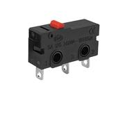 10 microinterruptores de 3 pines NO/NC, miniinterruptor de límite, 5 A, 250 V CA, KW11-3Z, palanca de arco de rodillo, acción rápida, microinterruptores de empuje(10Pcs KW12-A)