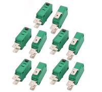 10 microinterruptores de límite de acción rápida momentánea, CA 125 V/250 V, 16 A