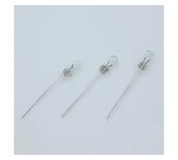 10 mini bombillas indicadoras de 3 mm, 4 mm y 5 mm, bombillas incandescentes Edison de filamento de arroz, fuente de luz de fondo de 1,5 V, 3 V, 6 V, 9 V, 12 V y 24 V.(4MM,12V)