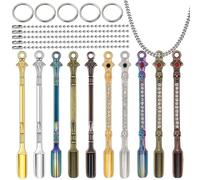 10 mini cucharas de pala para vajilla, cucharas pequeñas para medicina, cucharas colgantes de aleación utilizadas para llenar viales con medicinales, suministros para el hogar, especias, materiales,