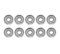 10 mini rodamientos de bolas S609Z de acero inoxidable de una sola, de alta velocidad y bajo ruido, para maquinaria industrial y automotriz.