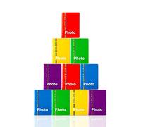 10 miniálbumes de 10 x 15 cm, en total 400 fotos, cubierta de cartón, New Edition. Fabricado en Italia (10, 10 x 15)