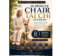 10-Minute Chair Tai Chi After 60: A Fully Illustrated 28-Day Program of Gentle Seated Routines for Better Balance, Mobility, Strength, and Confidence ... 3 (The Healthy Aging Tai Chi Library)