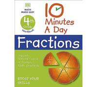 10 Minutes a Day Fractions, 4th Grade