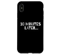10 Minutes Later Meme Divertido Dibujos Animados Gamer Troll Dank Meme Carcasa para iPhone XS MAX