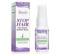 10 ml inhibidor del crecimiento del cabello, inhibidor del cabello, sérum reparador de depilación, fiable, suave, fácil de usar, no irrita las piernas hacia atrás para los brazos y la cara