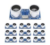 10 módulos ultrasónicos compatibles con HCSR04, sensor de distancia de módulo ultrasónico, soporta 3,3-5 V