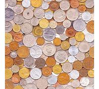 10 Monedas Antiguas Fabricadas En Los Años 70. Diferentes Monedas Coleccionables De Los Años Setenta 1970-1979