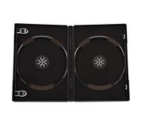 10 negro casos de DVD Doble - 14 mm - por DragonTrading®