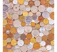 10 Old Coins Made in 70's. Different Collectible Coins from Seventies 1970-1979