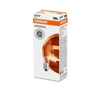 10 OSRAM ORIGINAL BASE METÁLICA Lámparas De Señal 24V 2W