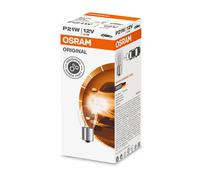 10 OSRAM ORIGINAL LINE P21W Lámparas De Señal Con Base De Metal 12V 21W