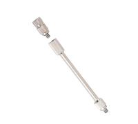 10 Pack Flexible Nozzle Extension for 3/16 UNC Fog Nozzle, Atomization Sprayer Nozzle Extensions isting Extended Pole, High Pressure Stainless Steel isting Nozzles(Size:Pole 40cm,)