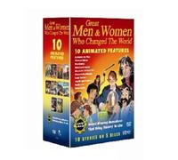 10 Pack: Great men and women who changed the world (including Thomas Edison, Pocahontas, David & Goliath, Alexander Graham Bell, Florence Nightingale, & five more) [Reino Unido] [DVD]