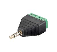 10 Pack Terminal Block 4 pines > jack 3,5 mm conector (4 pines, estéreo) - Tornillos (931959198)