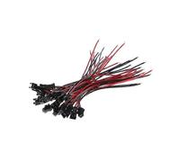 10 Pairs JST SM 2Pins Jack Male to Female Wire Connector for LED Strip Light