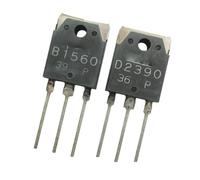 10 Pairs TO-3P Sound Matching Transistors B1560 D2390-20 Pieces Original Electronics Components DIY Projects