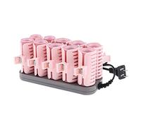 10 palillos de pelo caliente con calefacción eléctrica, tubo seco y húmedo, herramientas de peinado rizado, peinados de bricolaje, clips portátiles, material plástico, cabello profesional, estilo