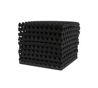 10 paneles acústicos autoadhesivos para aislamiento acústico, 50 x 50 x 20 cm, absorbentes acústicos, esteras de aislamiento acústico, adecuadas para lugares en los que se requiere reducción de ruido