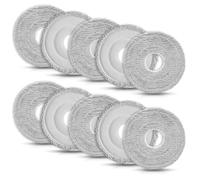 10 Paños Recambio para Dreame L10s Ultra Gen 2/Gen 3/L10s Pro Ultra Heat/L20 Ultra/L40 Ultra AE/L40s Pro Ultra/L50 Pro Ultra/X30/X40/X50 Ultra/Matrix10 Ultra/L10 Ultra/Mova E30 Ultra/P50 Pro Ultra