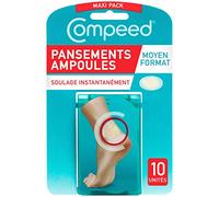 10 pansements ampoules moyen format
