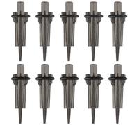 10 paquetes de divisores de piedra de 5/8 pulgadas, cuñas de cuña y plumas, herramientas de mano de piedra de hormigón GENHAKON.