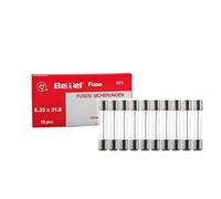 10 paquetes de fusibles 10 A, 6,3 x 32 mm