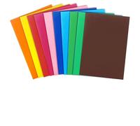 10 Paquetes Hojas de Espuma EVA, 10 Colores A4 Hoja de Espuma EVA, 2mm Goma Espuma EVA para Manualidades Proyecto DIY