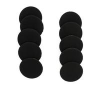10 Par/lote 35 40 45 50 55 60 65mm Funda Para Auriculares Almohadillas De Esponja De Repuesto Almohadillas Universales Para Los Oídos Cojín De Espuma Almohadillas De Esponja Para Auriculares