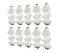 10 para cubiertas Lámpara Keroseno Calor Verde 10 para cubiertas(rope) | de poliéster verde, para compacto 8x8x5cm, peso ligero 60g, ideal para mochilas de camping