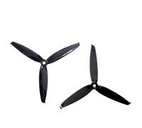 10 Pares 6042 6 Pulgadas 3 trihélice Compatible con Sistema Popo 2206 Motor sin escobillas para Dron de Carreras con visión en Primera Persona(Black)