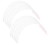 10 Pares Aros para Sujetadores de Metal para Mujer, Reparación DIY | Lencería y Copas, Costura de Sujetadores, Ajuste a Medida, para Evitar Pinchazos y Aliviar Tensión