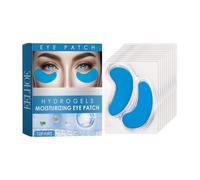 10 pares Collagen Eye Patch Fade Dark Circles & Hydrate Eye Skin | Enriquecido con aloe, ácido hialurónico y vitamin E, portátil individual packs fit sensitive skin well as Exquisite Gifts
