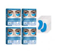10 pares Collagen Eye Patch Fade Dark Circles & Hydrate Eye Skin | Enriquecido con aloe, ácido hialurónico y vitamin E, portátil individual packs fit sensitive skin well as Exquisite Gifts