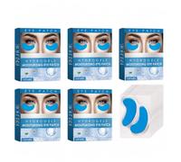10 pares Collagen Eye Patch Fade Dark Circles & Hydrate Eye Skin | Enriquecido con aloe, ácido hialurónico y vitamin E, portátil individual packs fit sensitive skin well as Exquisite Gifts