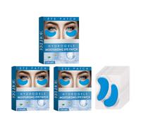 10 pares Collagen Eye Patch Fade Dark Circles & Hydrate Eye Skin | Enriquecido con aloe, ácido hialurónico y vitamin E, portátil individual packs fit sensitive skin well as Exquisite Gifts