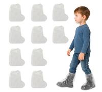 10 Pares Cubre Zapatos Impermeable, Fundas Desechables Para Botas, Para Zapatos de Niños, Fundas Para Zapatos, Impermeables, Antideslizantes, Para Camping al Aire Libre (30 * 28cm)