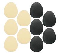 10 pares de agarres para suelas antideslizantes, clips para zapatos antideslizantes, suelas de goma, protectores de suelas autoadhesivos, protectores de suelas, placas de suelas de goma.