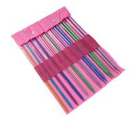 10 pares de agujas de tejer de aluminio de una sola punta para principiantes que tejen el suéter, sombrero, bolsa, calcetín, 3.0mm-10mm aguja de tejer