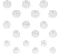 10 pares de almohadillas pequeñas de silicona de repuesto para auriculares