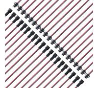 10 pares de conectores de cable JST SM 2P de 10 cm | Adaptador rápido macho-hembra for tiras LED/controladores de lámparas